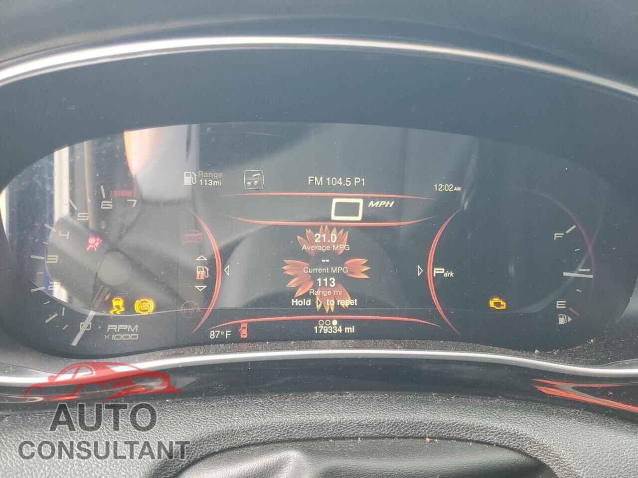 DODGE DART 2013 - 1C3CDFAH5DD306302
