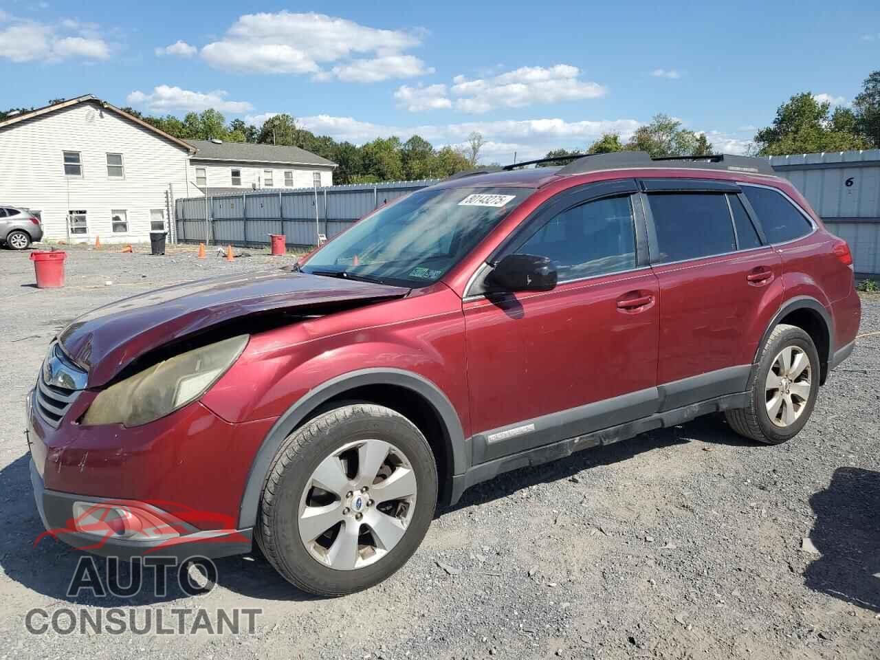 SUBARU OUTBACK 2012 - 4S4BRDKC5C2258774