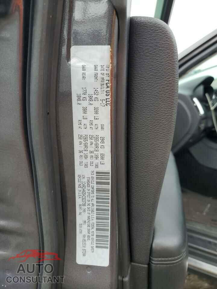 DODGE DURANGO 2017 - 1C4RDHAG5HC923798