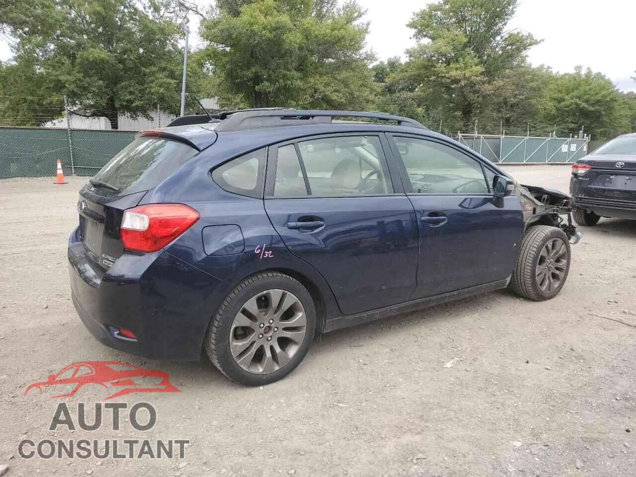 SUBARU IMPREZA 2016 - JF1GPAP67GH308424