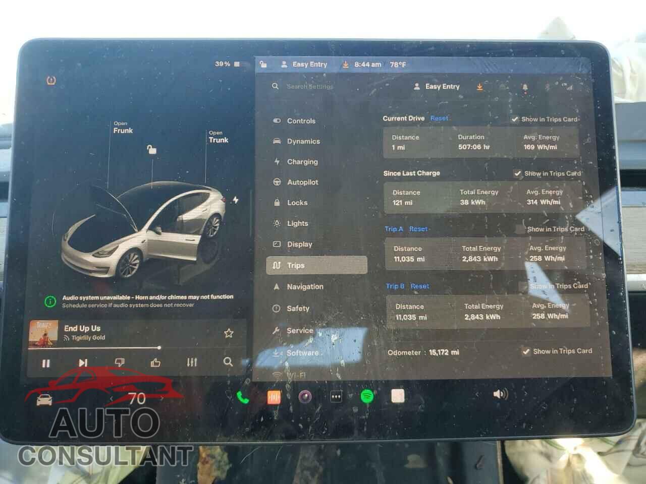 TESLA MODEL 3 2022 - 5YJ3E1EB0NF178885