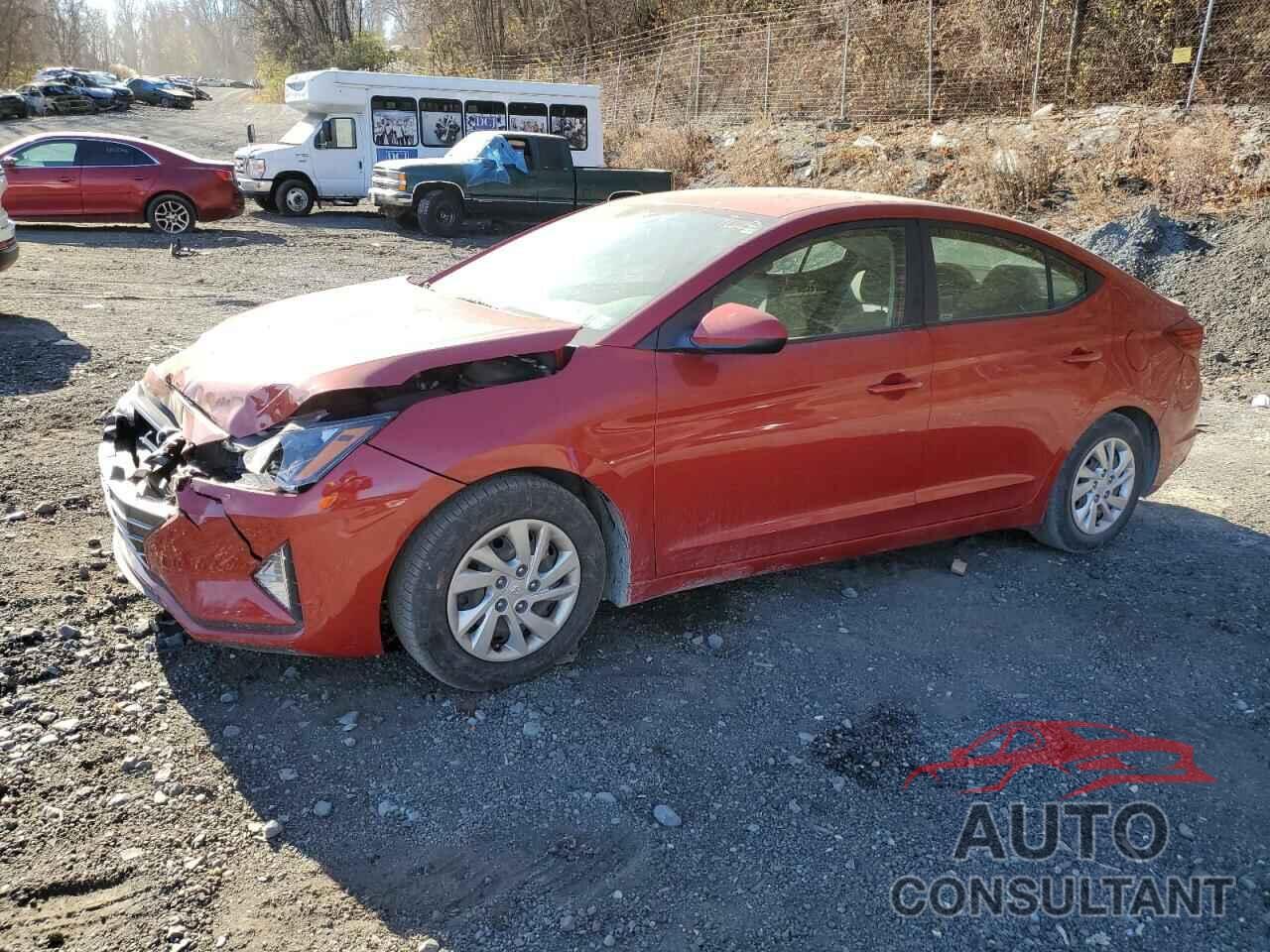 HYUNDAI ELANTRA 2019 - 5NPD74LF4KH464502