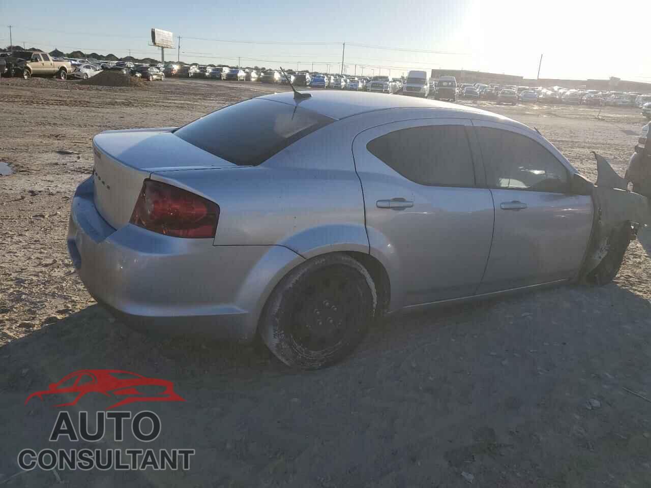 DODGE AVENGER 2012 - 1C3CDZAB8CN128567
