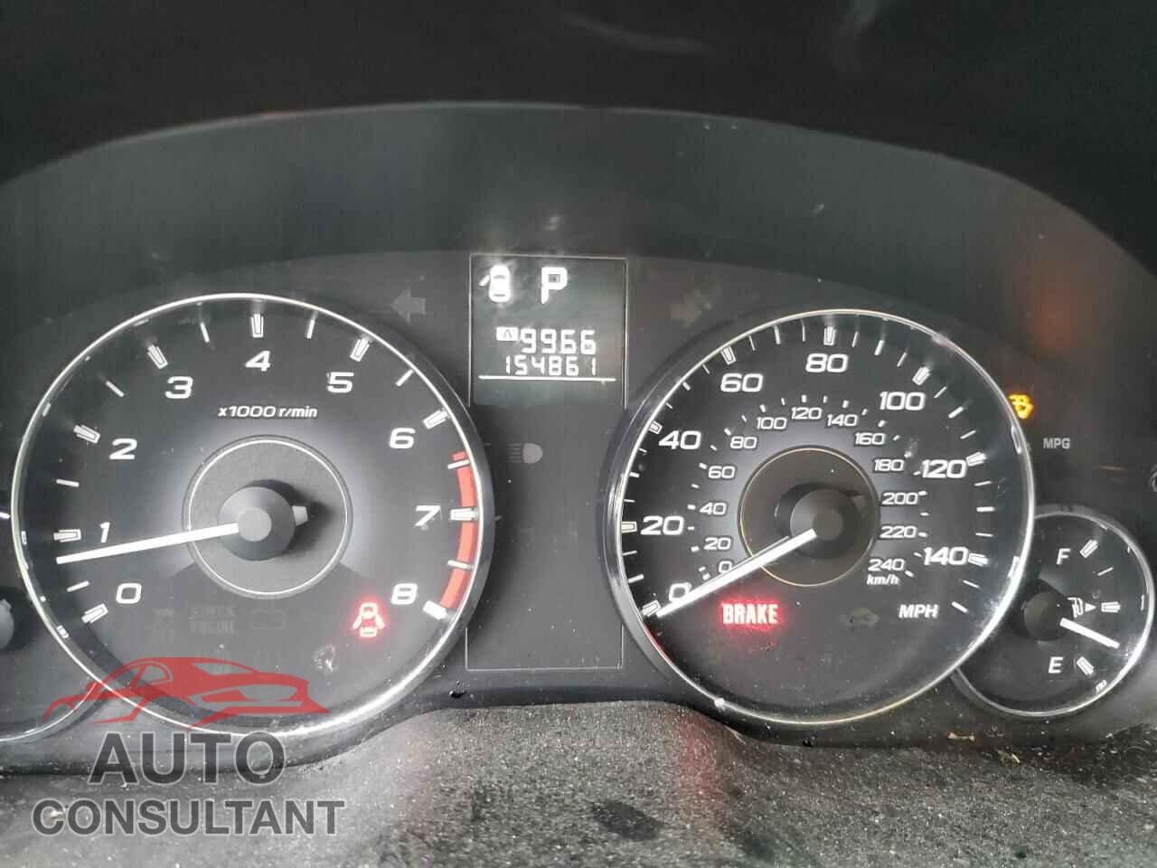 SUBARU LEGACY 2011 - 4S3BMBC60B3240188