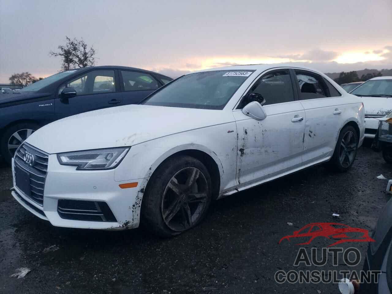 AUDI A4 2017 - WAUENAF43HN002067