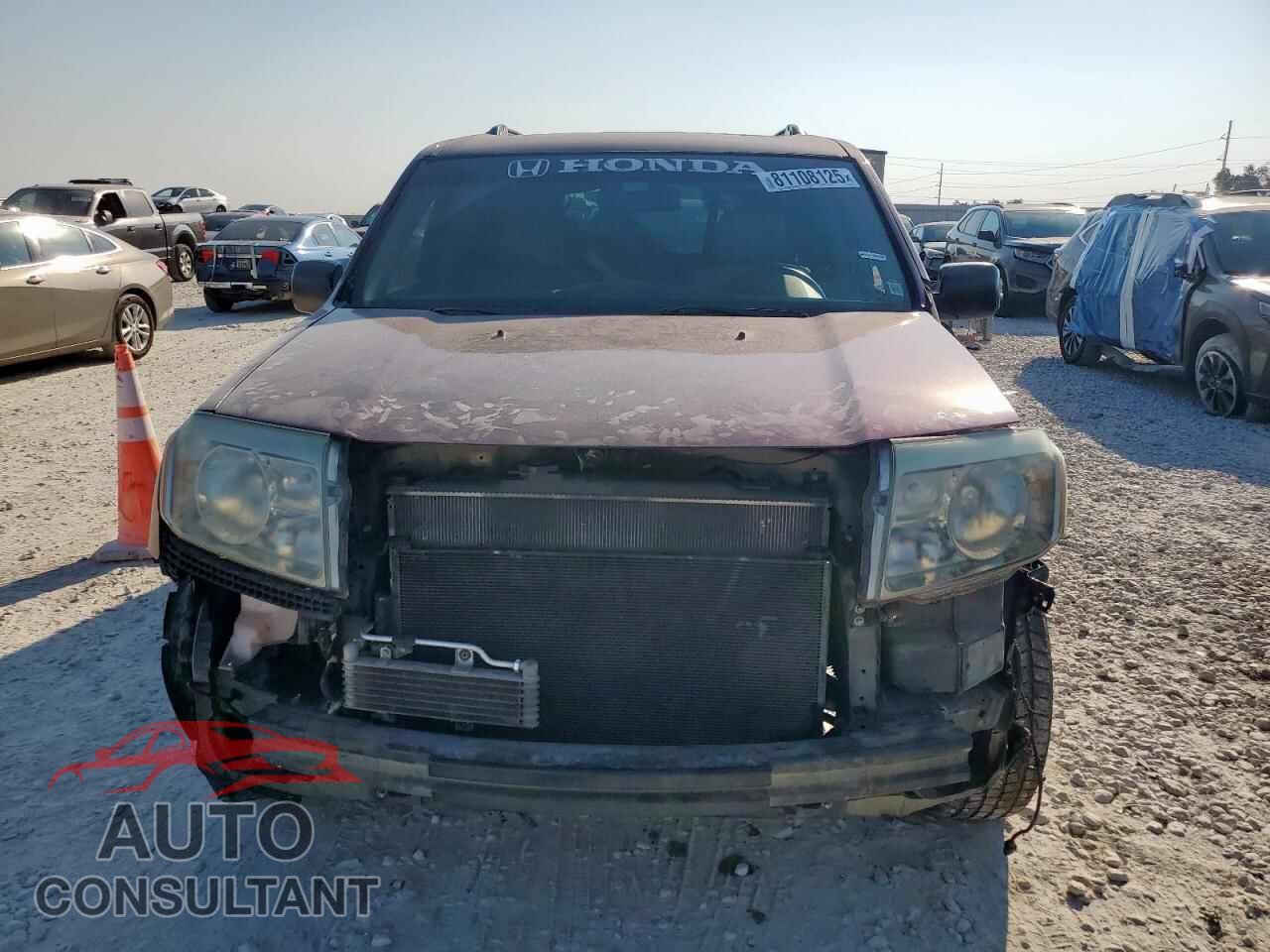HONDA PILOT 2011 - 5FNYF3H55BB037407