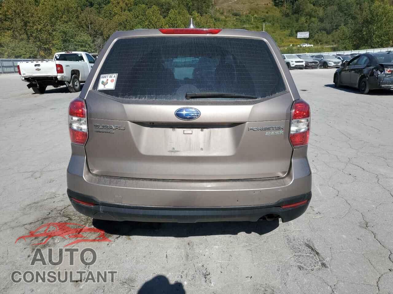 SUBARU FORESTER 2016 - JF2SJAAC4GH556149