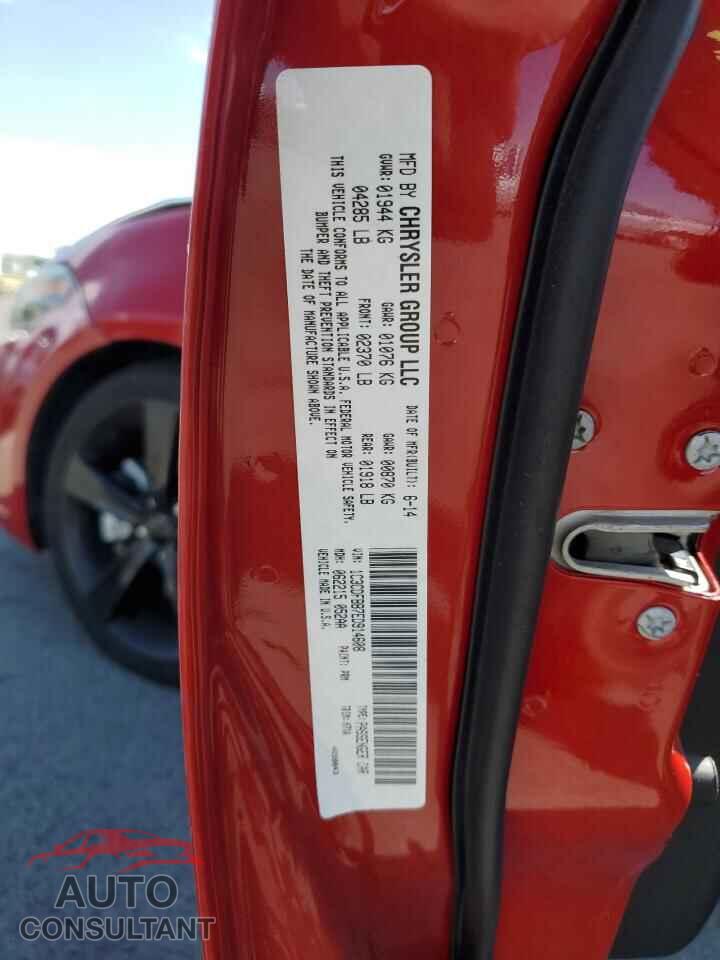 DODGE DART 2014 - 1C3CDFBB7ED914608