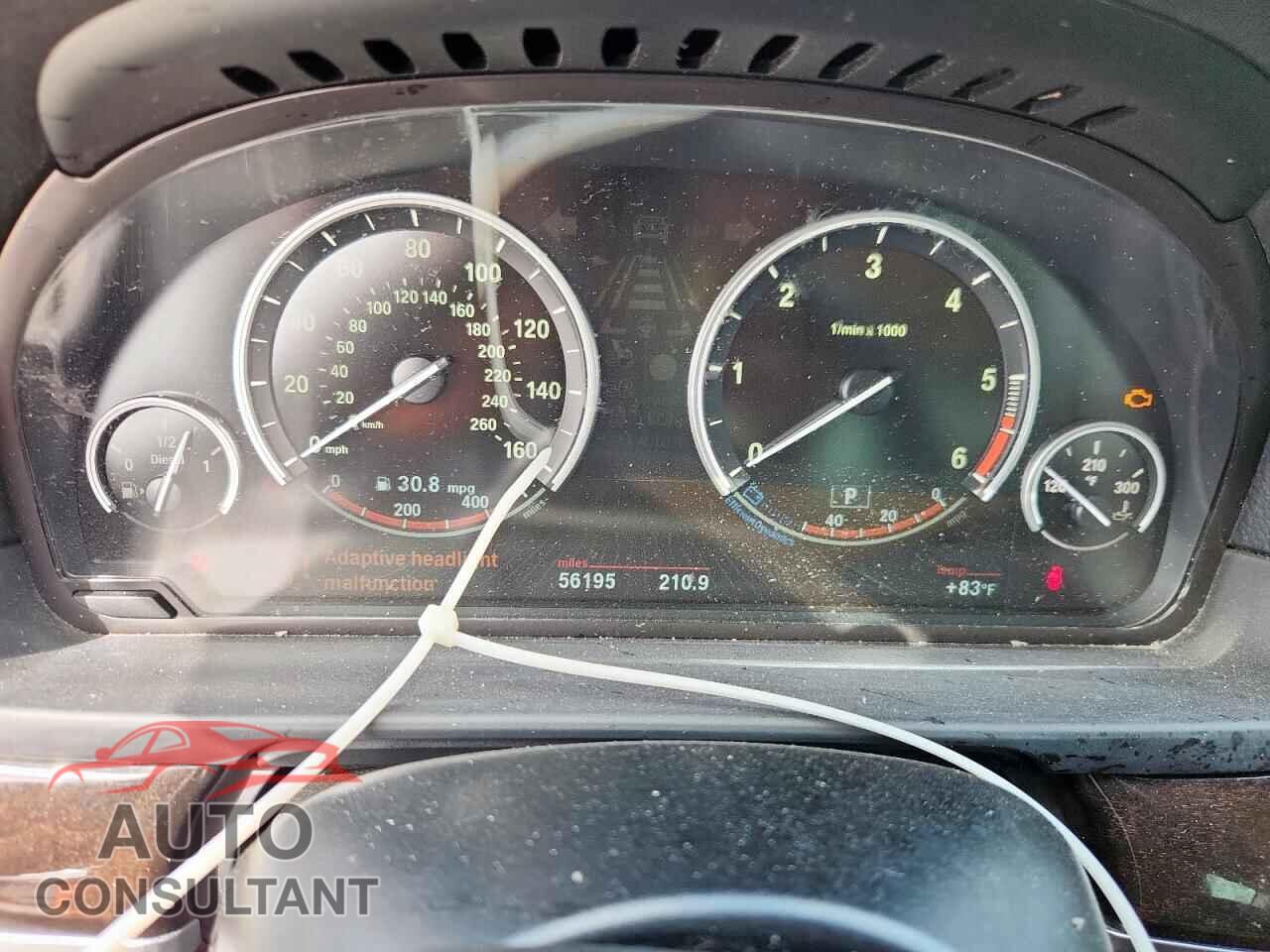 BMW 5 SERIES 2014 - WBAXA5C58ED689752