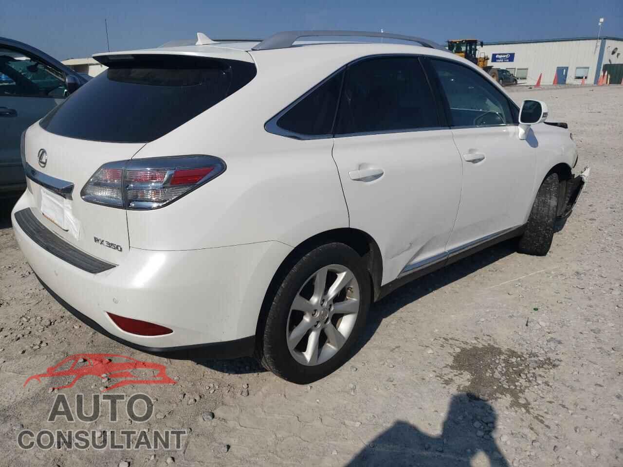 LEXUS RX350 2012 - 2T2BK1BA8CC133299