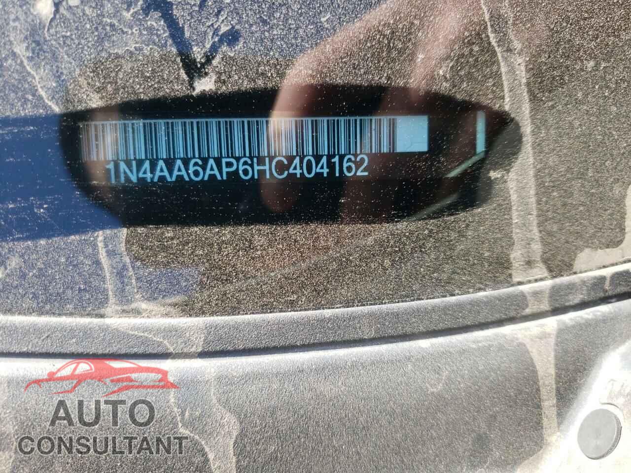 NISSAN MAXIMA 2017 - 1N4AA6AP6HC404162