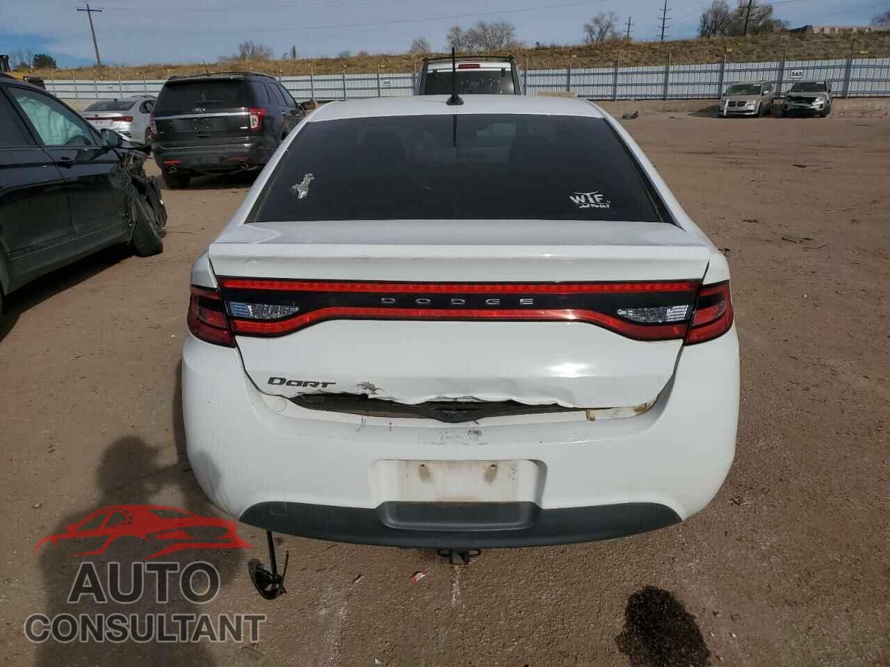 DODGE DART 2016 - 1C3CDFAA6GD668131