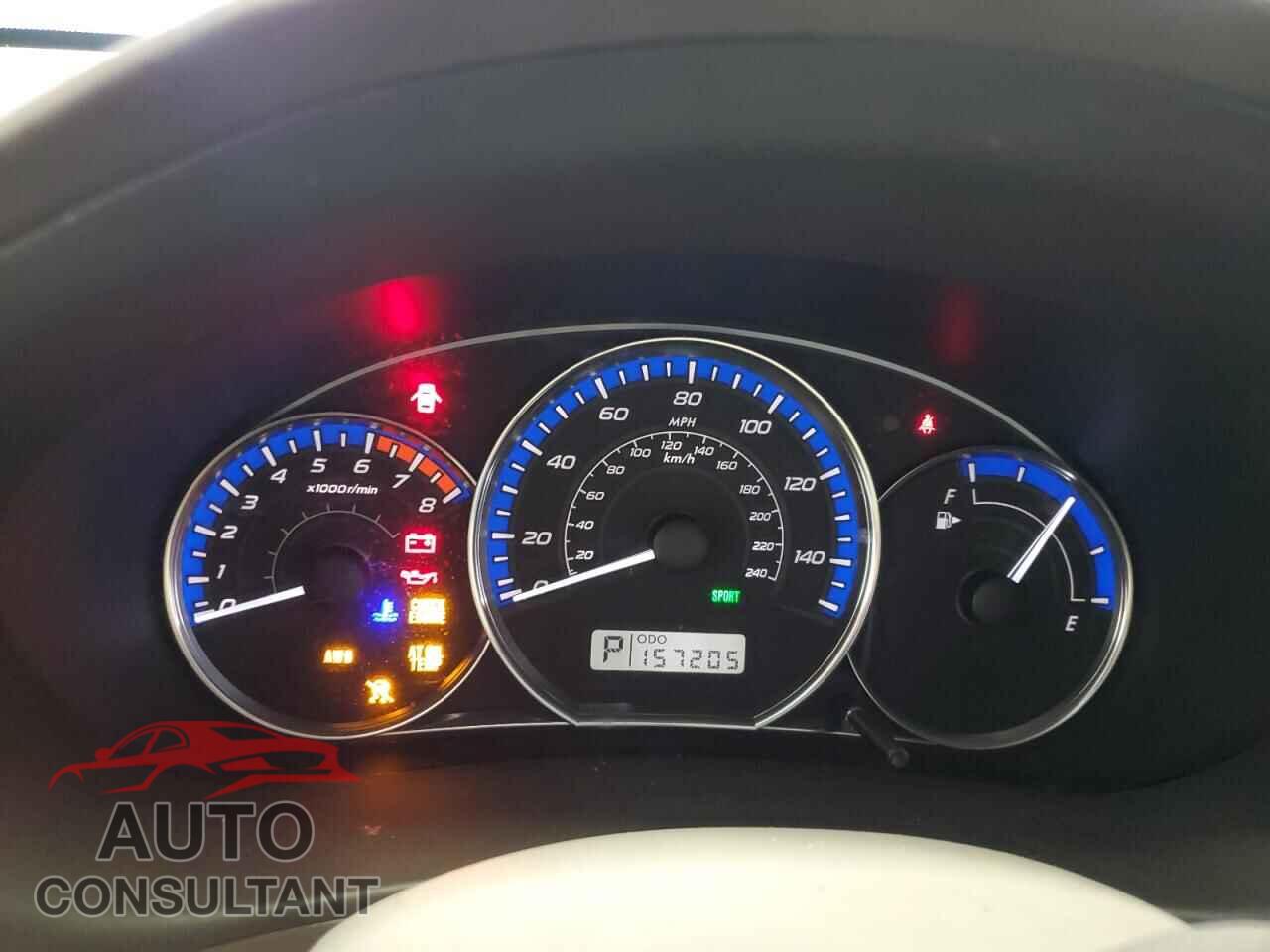 SUBARU FORESTER 2010 - JF2SH6BC4AH909620