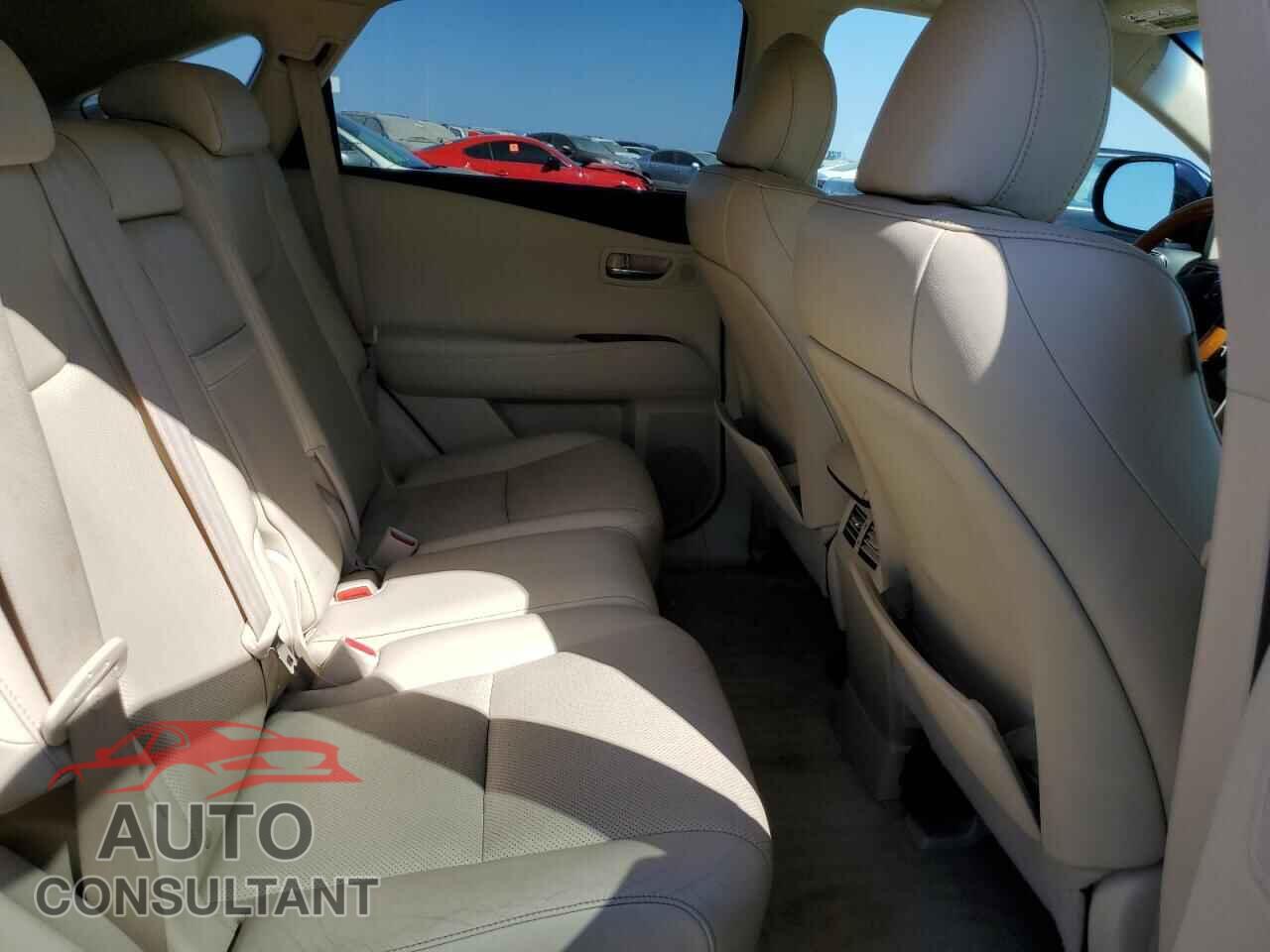 LEXUS RX350 2010 - 2T2BK1BA3AC030059