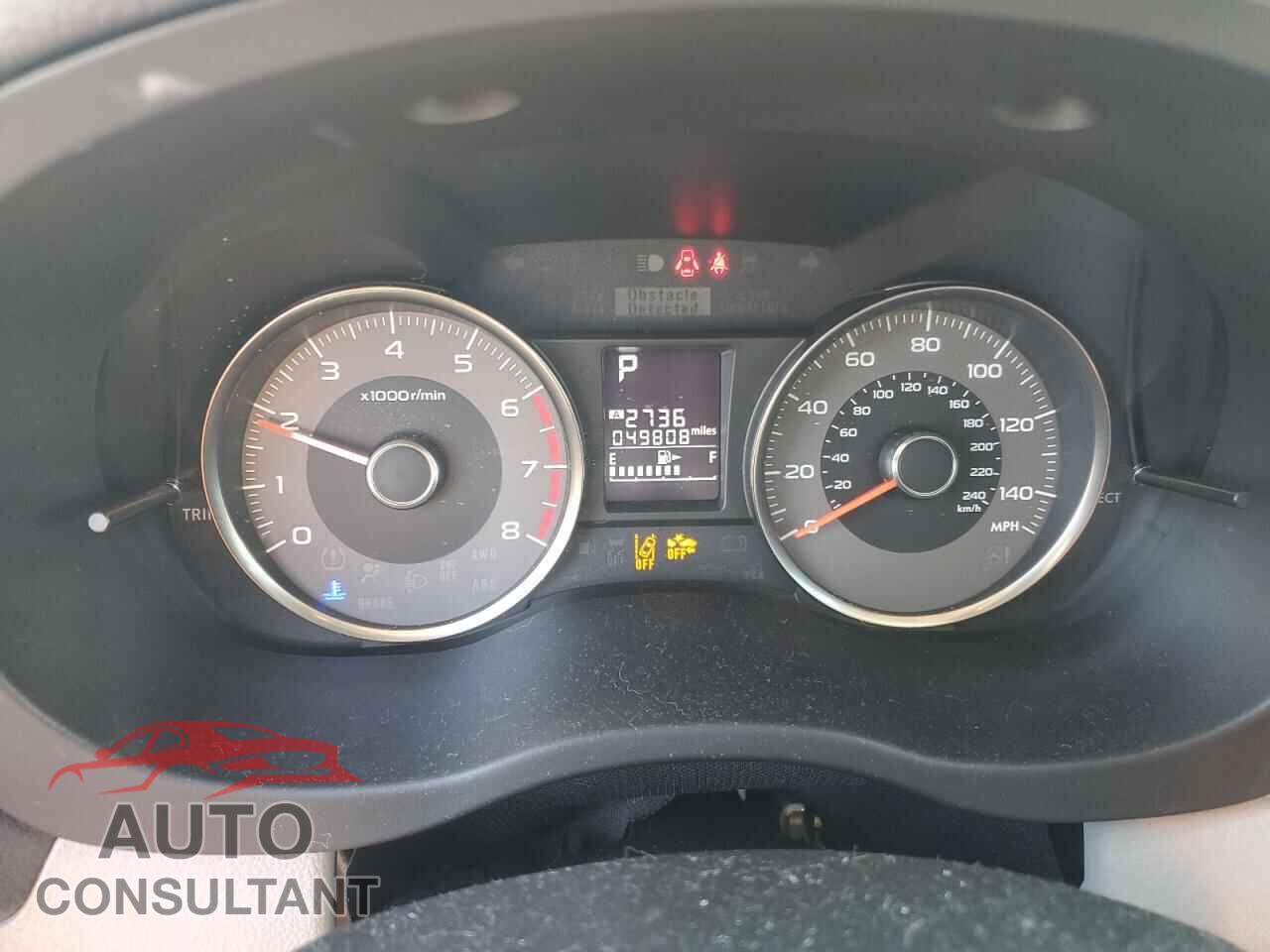 SUBARU FORESTER 2016 - JF2SJAGC2GH491096