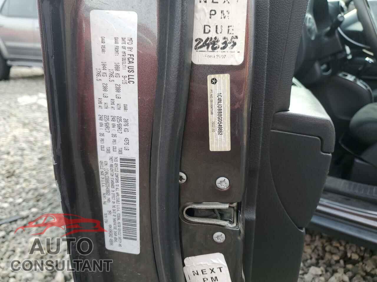 JEEP COMPASS 2016 - 1C4NJDBB8GD549862