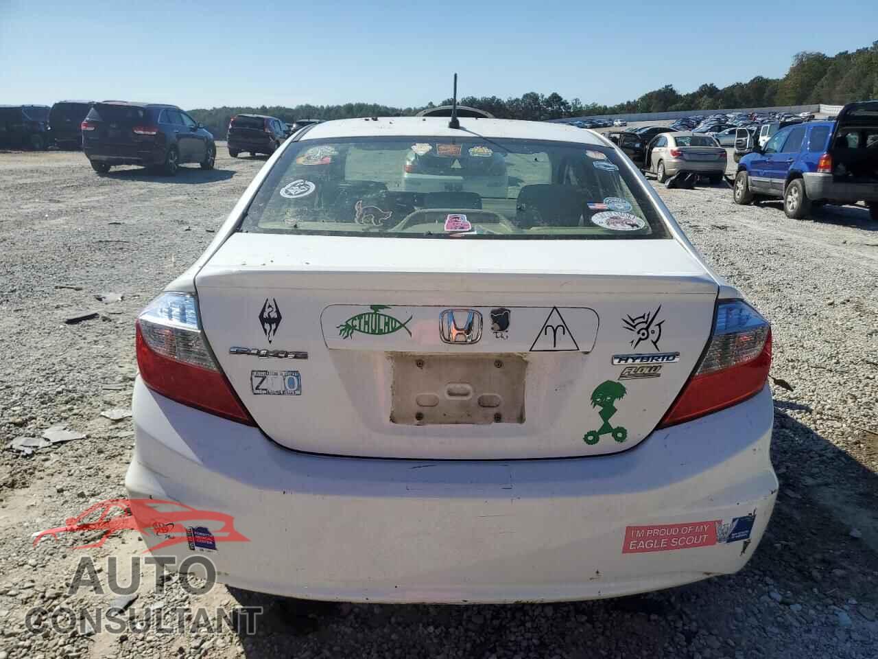 HONDA CIVIC 2012 - JHMFB4F28CS011338