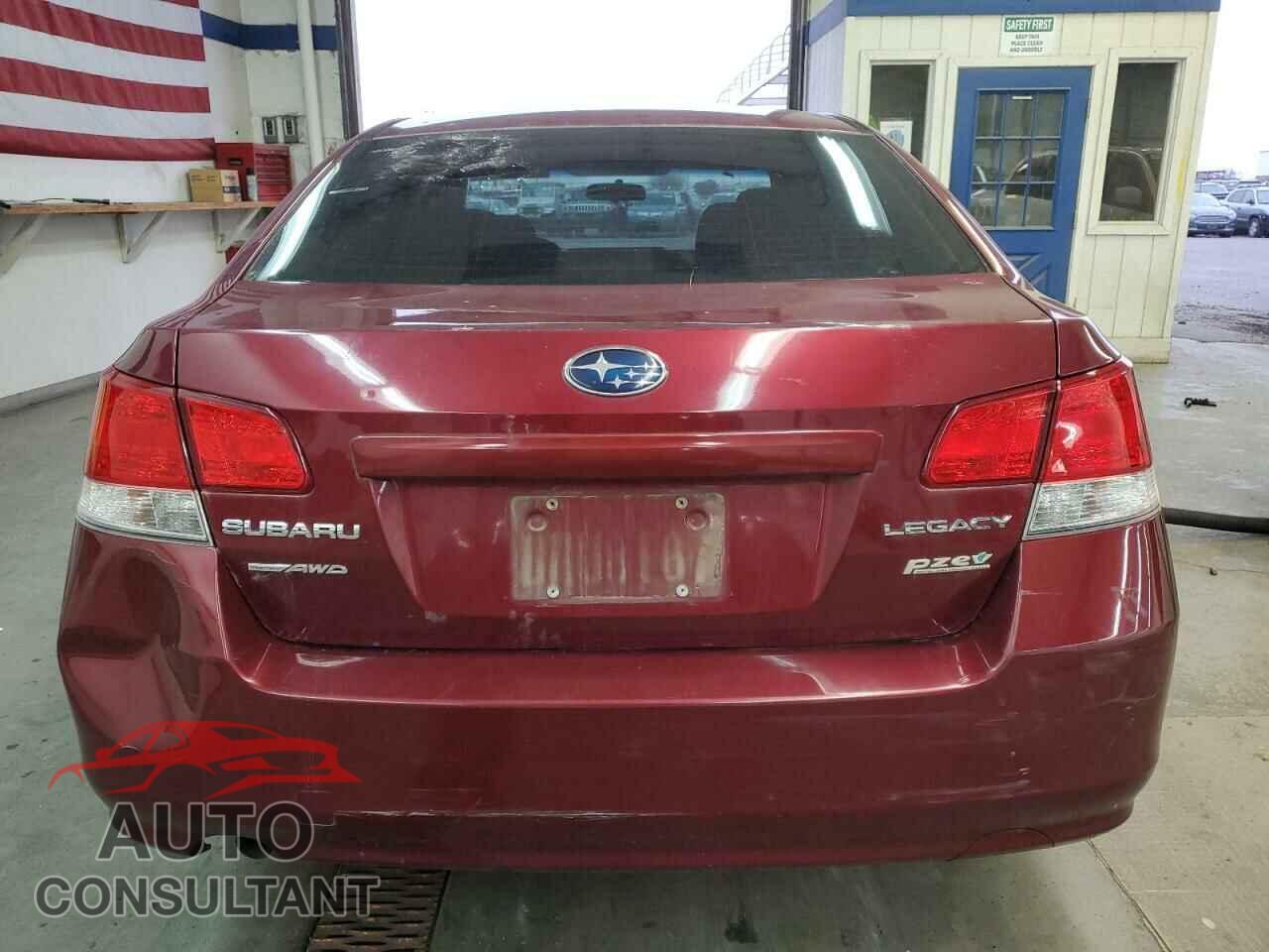 SUBARU LEGACY 2010 - 4S3BMBA69A3238327