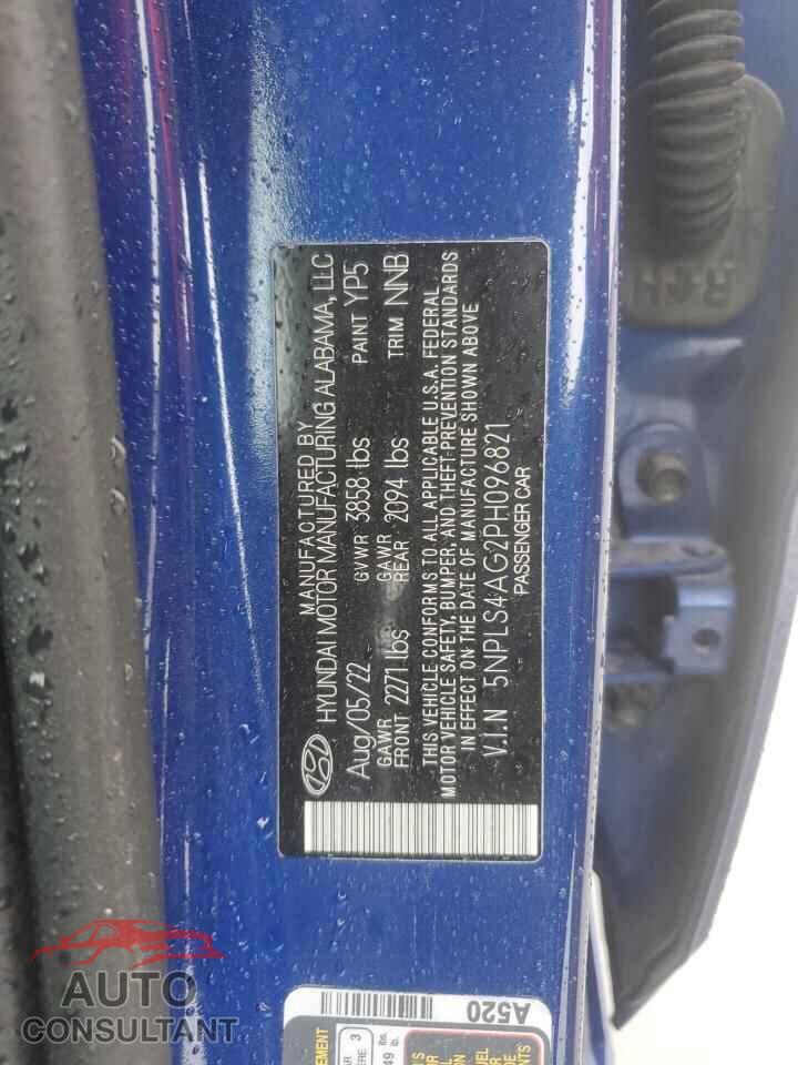 HYUNDAI ELANTRA 2023 - 5NPLS4AG2PH096821