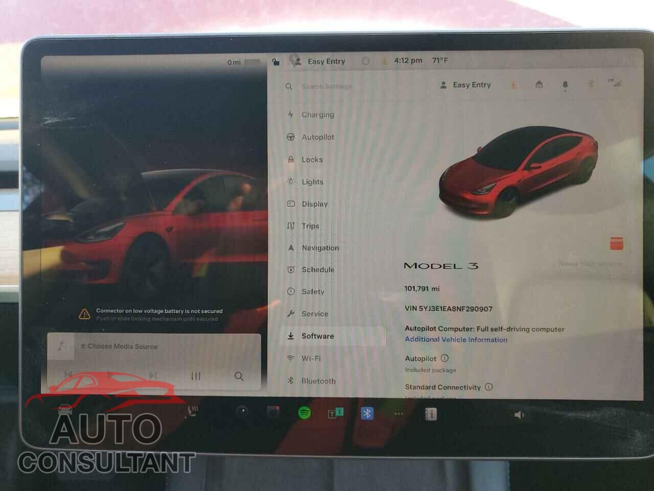 TESLA MODEL 3 2022 - 5YJ3E1EA8NF290907