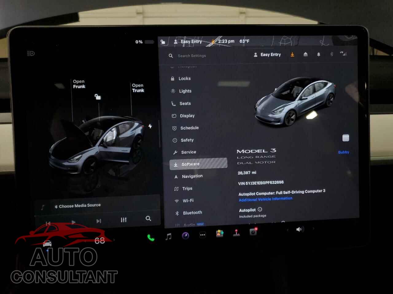 TESLA MODEL 3 2023 - 5YJ3E1EB0PF632698