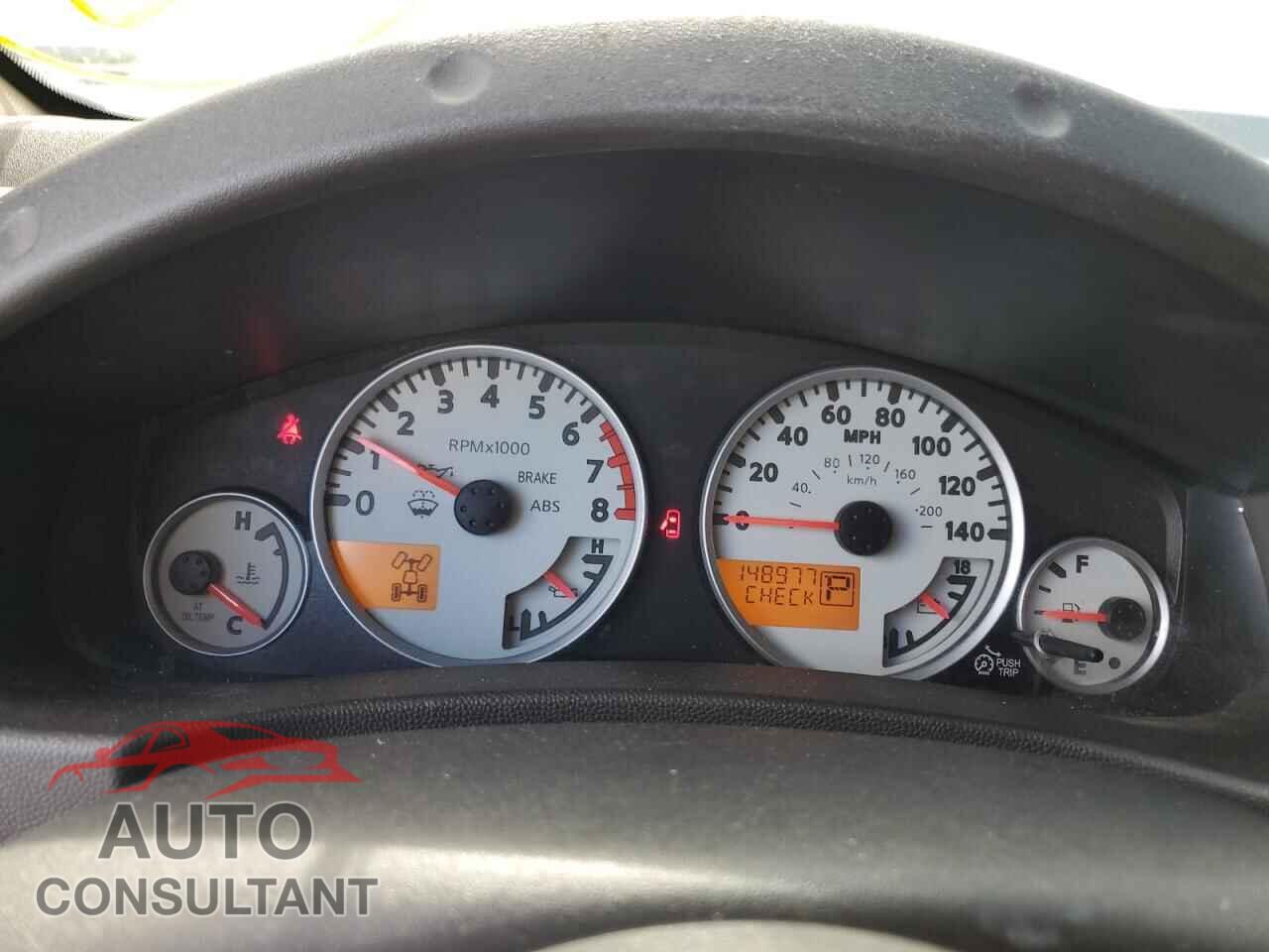 NISSAN FRONTIER 2012 - 1N6AD0CW4CC446919