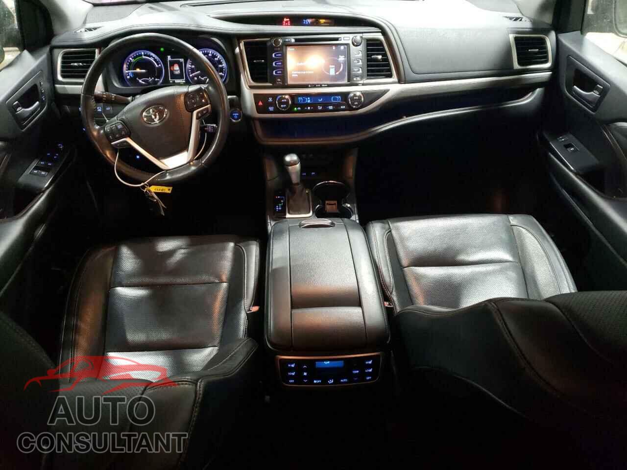 TOYOTA HIGHLANDER 2017 - 5TDDGRFH1HS030051