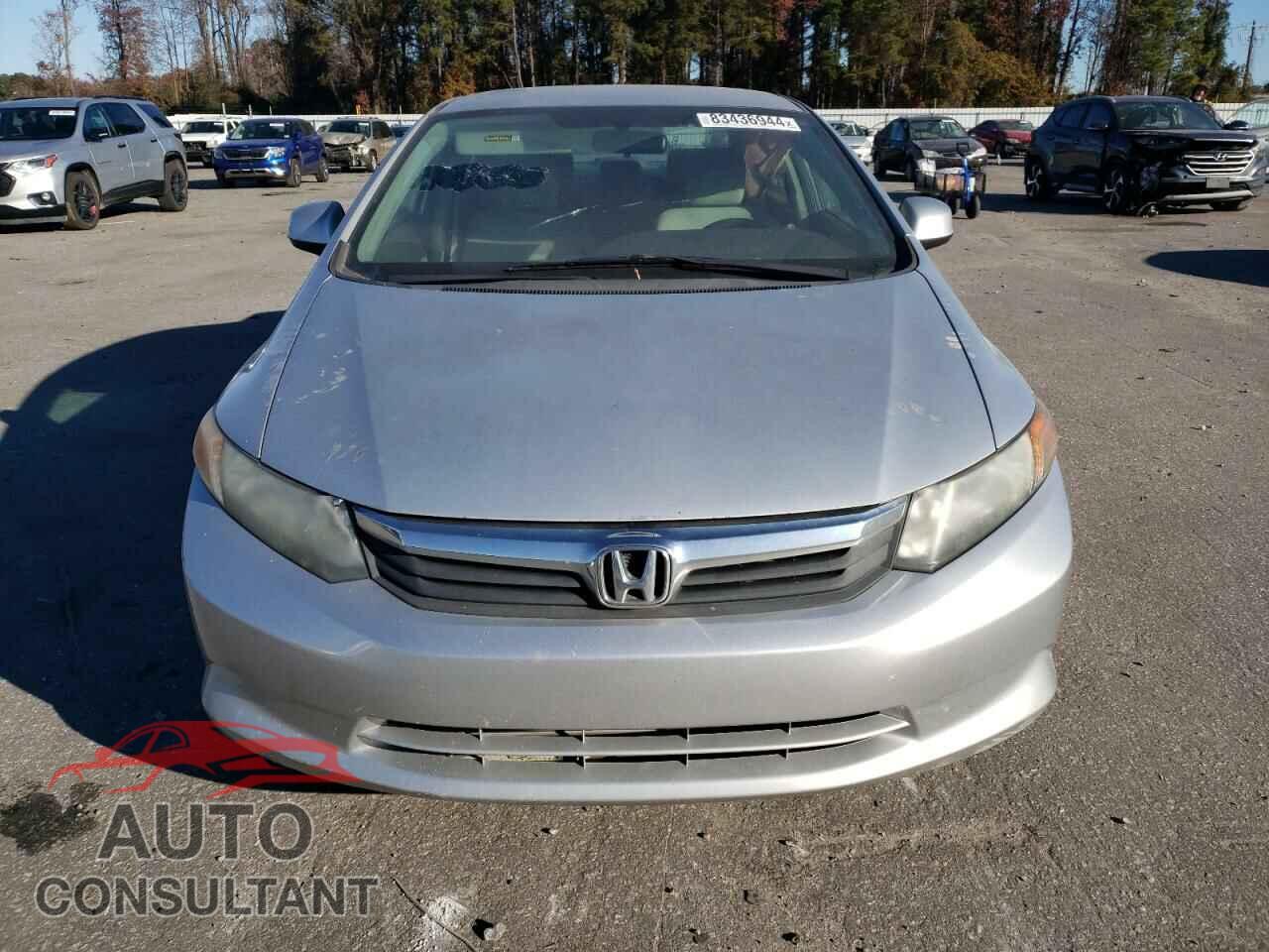 HONDA CIVIC 2012 - 2HGFB2F59CH578893