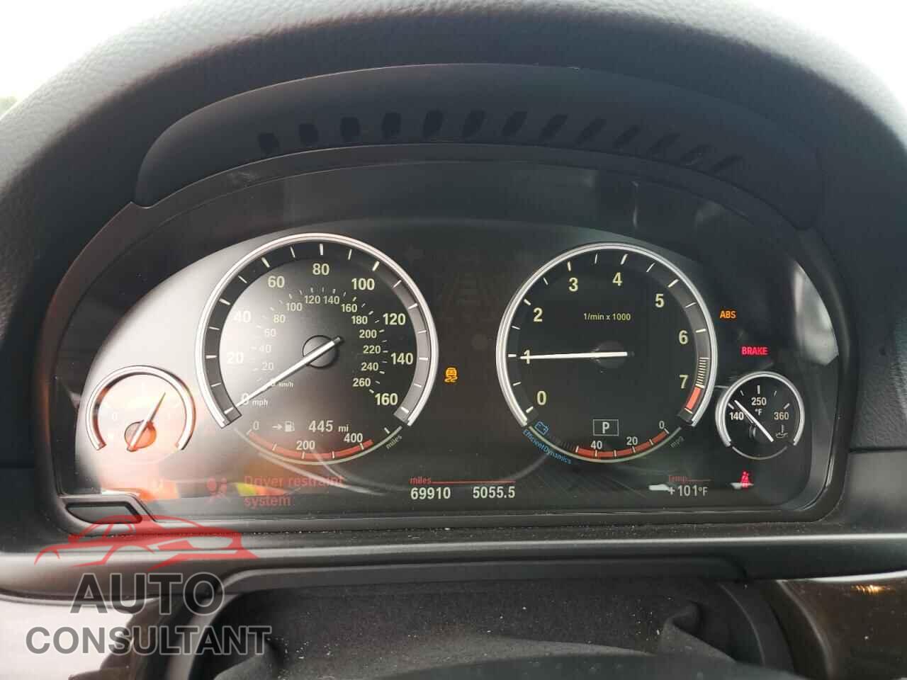 BMW 5 SERIES 2014 - WBA5A7C53ED617988