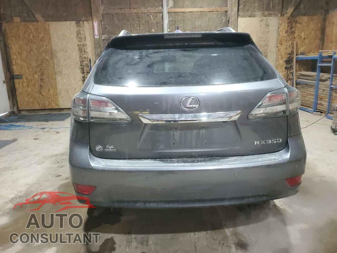 LEXUS RX350 2012 - 2T2BK1BA0CC142028