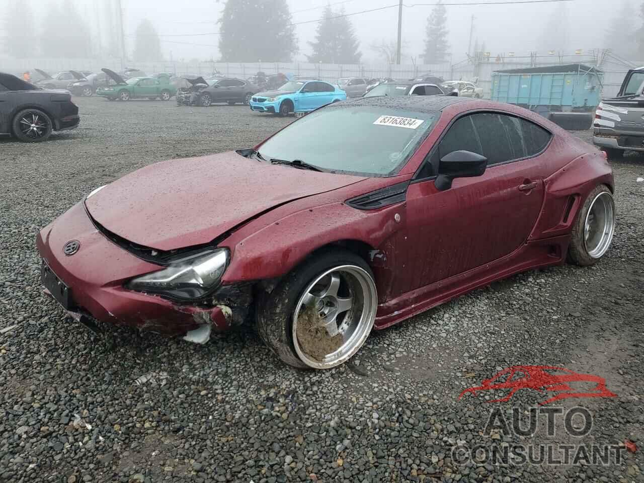 TOYOTA 86 2017 - JF1ZNAA18H8709039