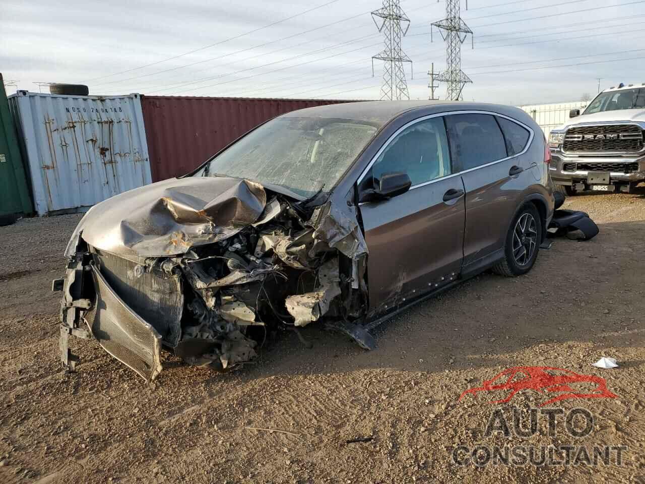 HONDA CRV 2016 - 5J6RM4H48GL073954