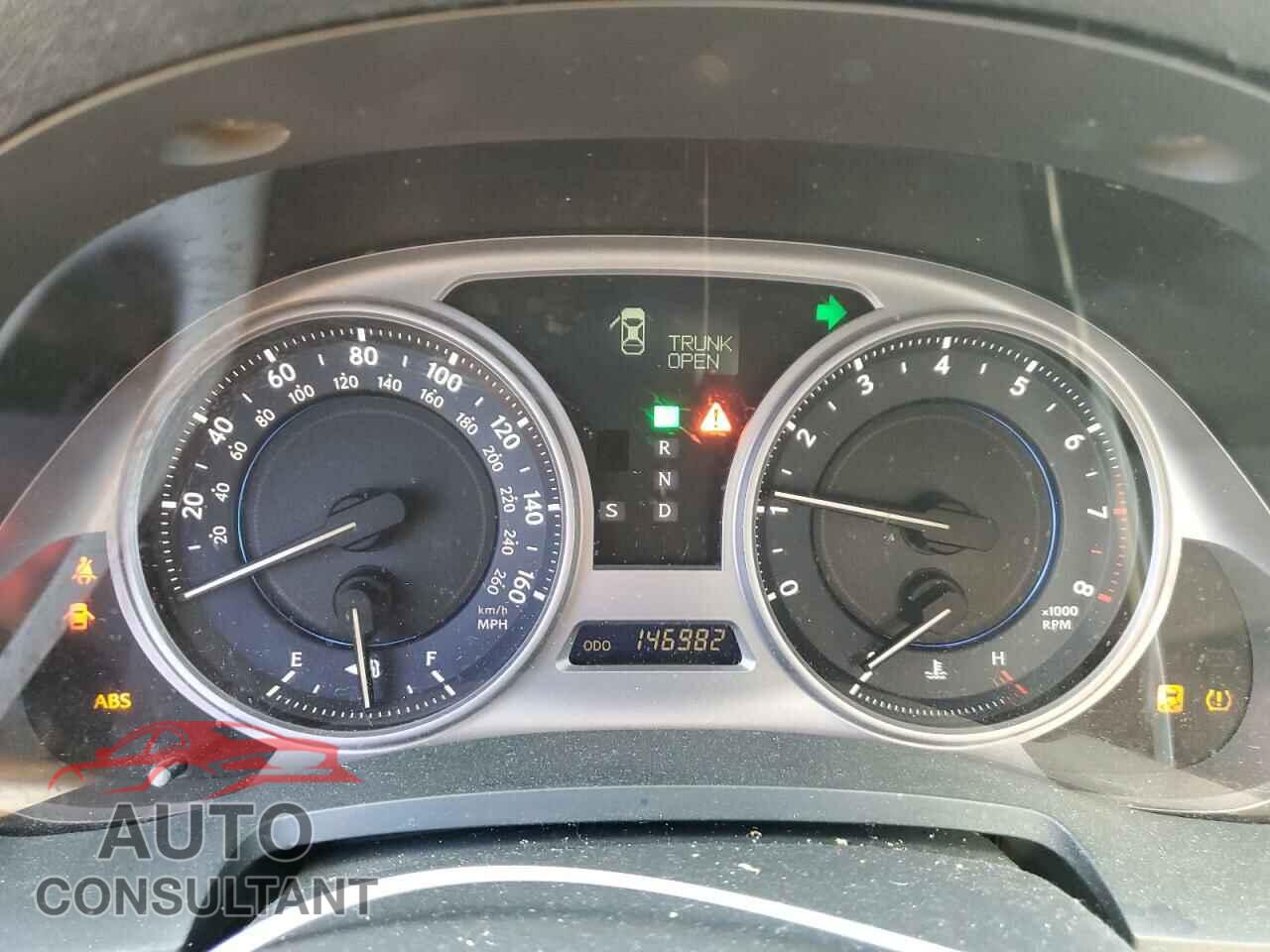 LEXUS IS 2010 - JTHBF5C2XA2099674