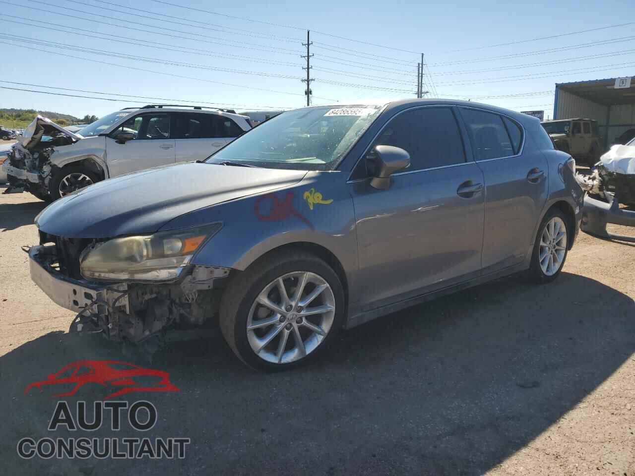 LEXUS CT 200 2012 - JTHKD5BH7C2092096