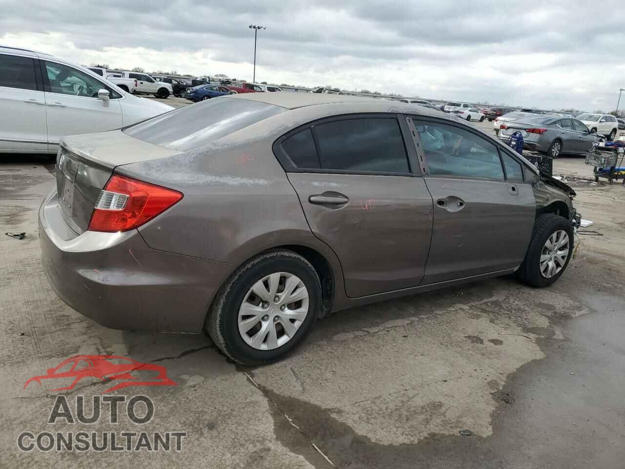 HONDA CIVIC 2012 - 2HGFB2F52CH570067