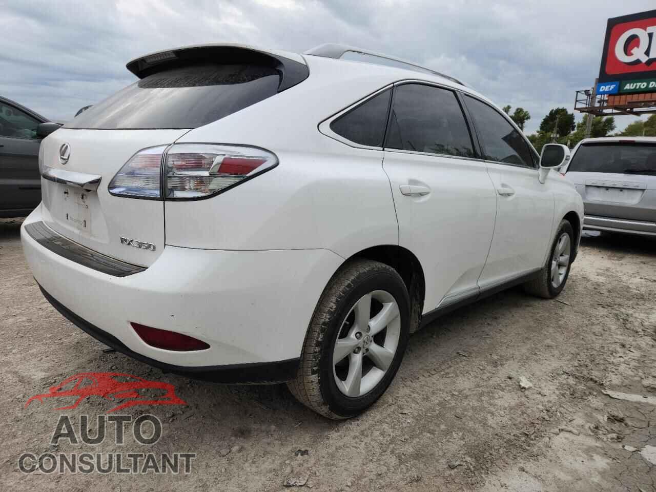 LEXUS RX350 2011 - 2T2BK1BA8BC083275