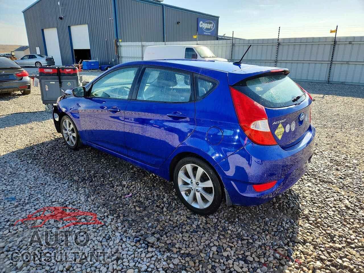 HYUNDAI ACCENT 2012 - KMHCU5AE1CU045305
