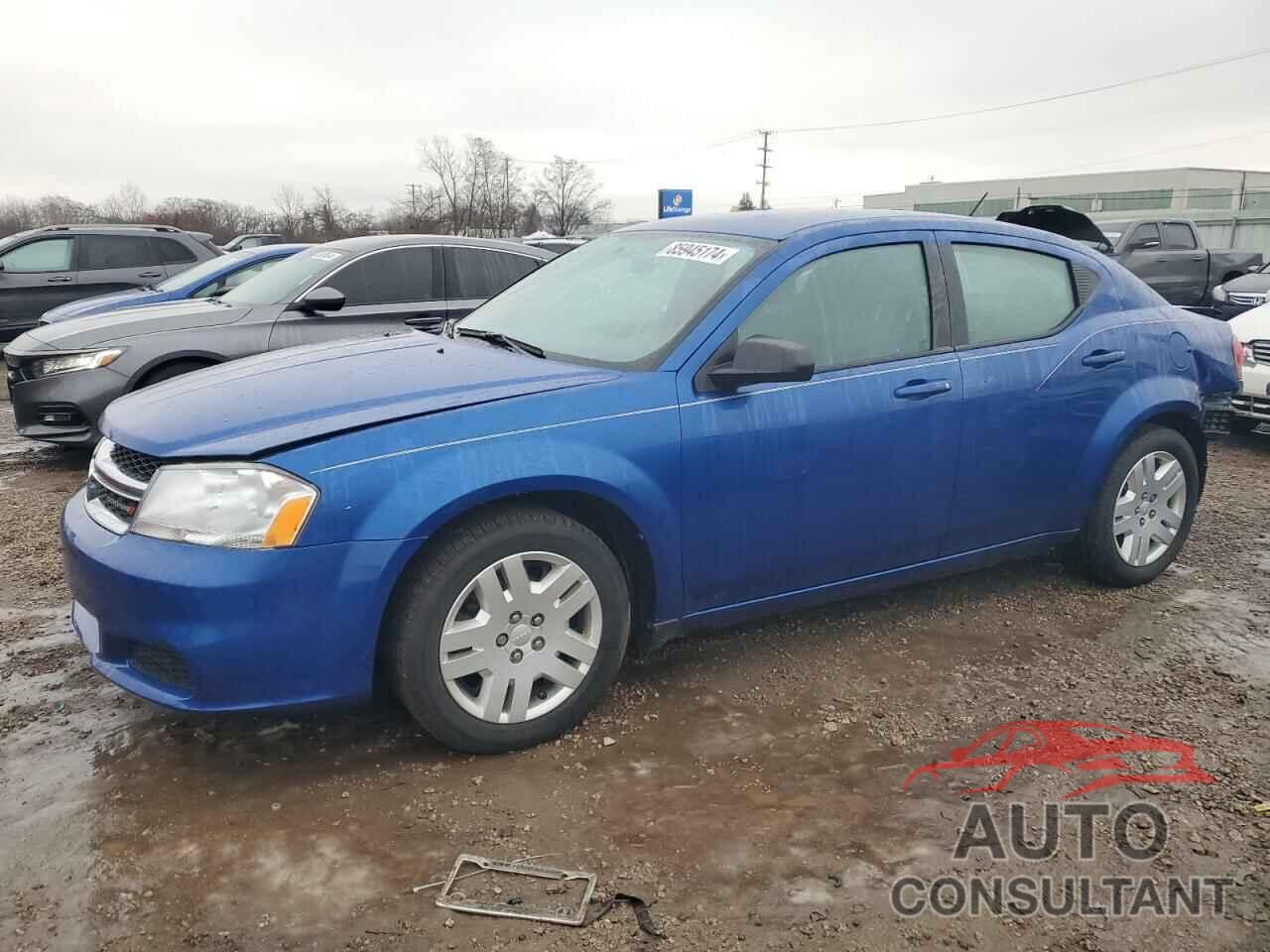 DODGE AVENGER 2013 - 1C3CDZABXDN614170