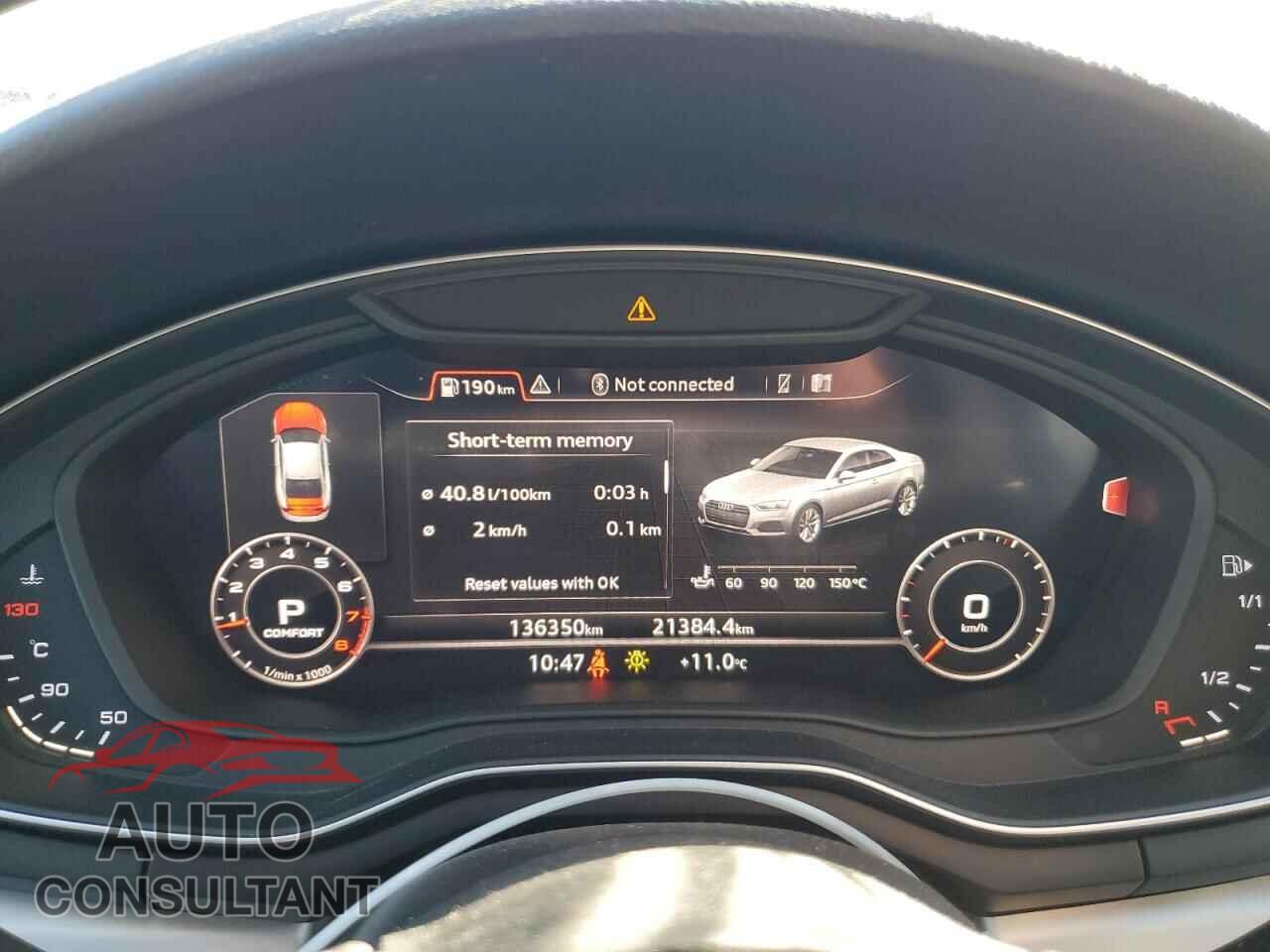 AUDI A5 2018 - WAUUNAF57JA020556