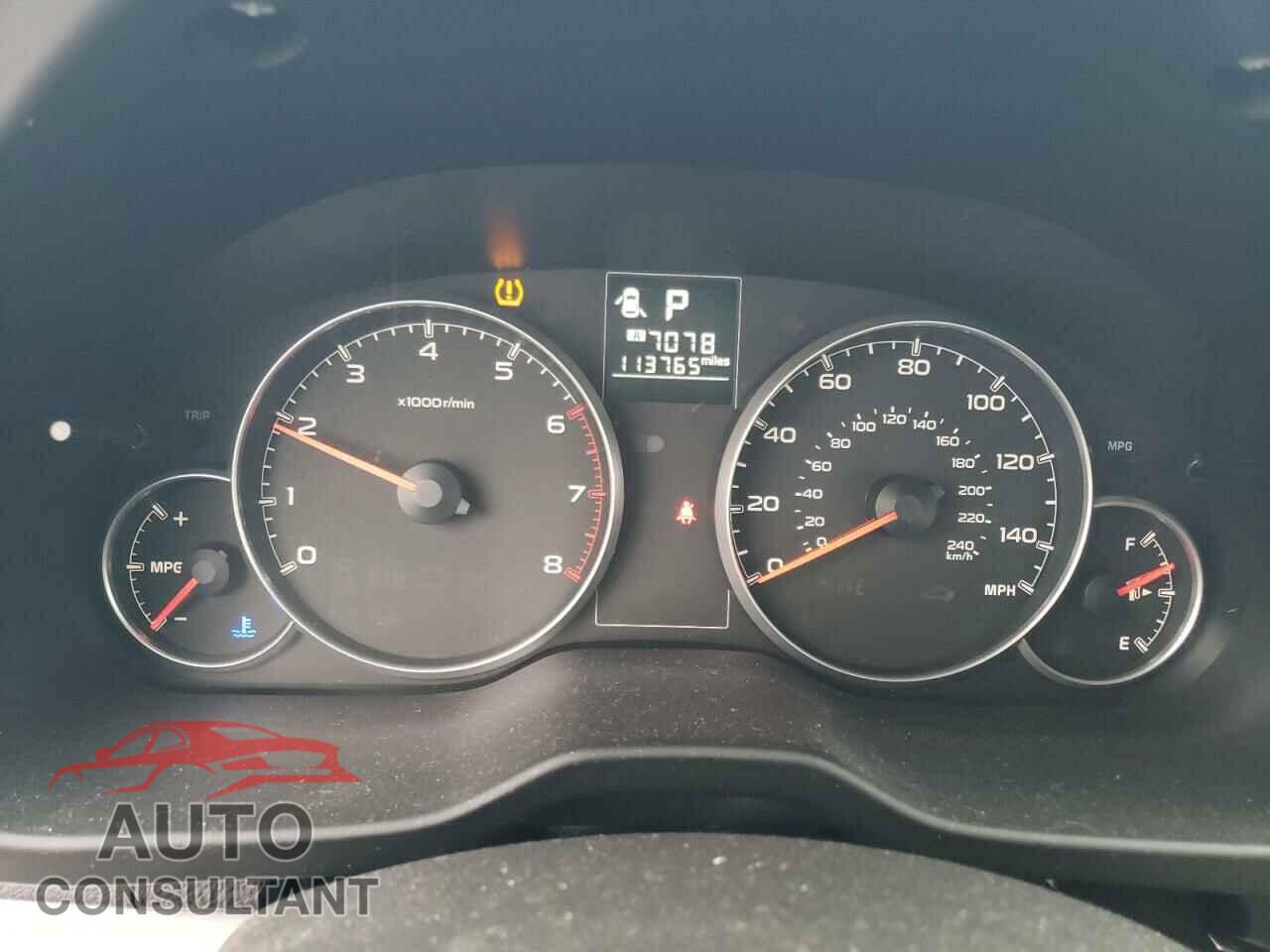 SUBARU OUTBACK 2014 - 4S4BRBCC6E3259528