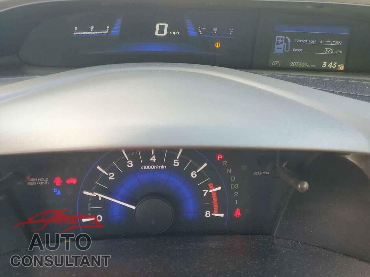 HONDA CIVIC 2012 - 19XFB2F93CE346917