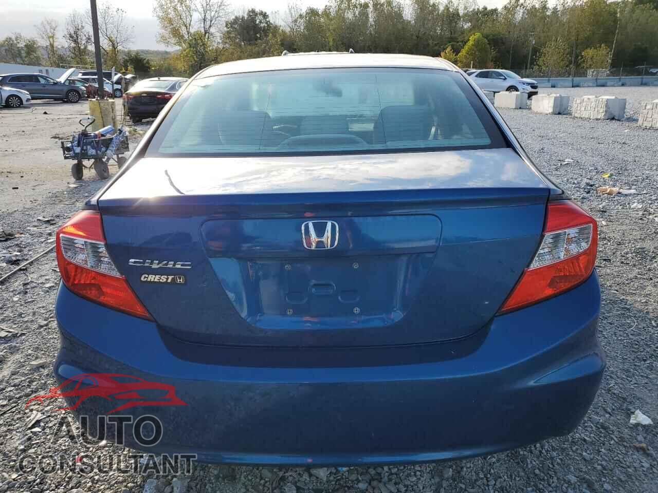 HONDA CIVIC 2012 - 19XFB2F52CE315400
