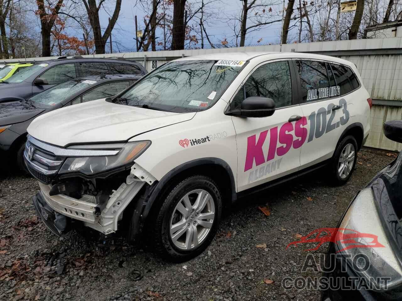 HONDA PILOT 2016 - 5FNYF6H1XGB102600