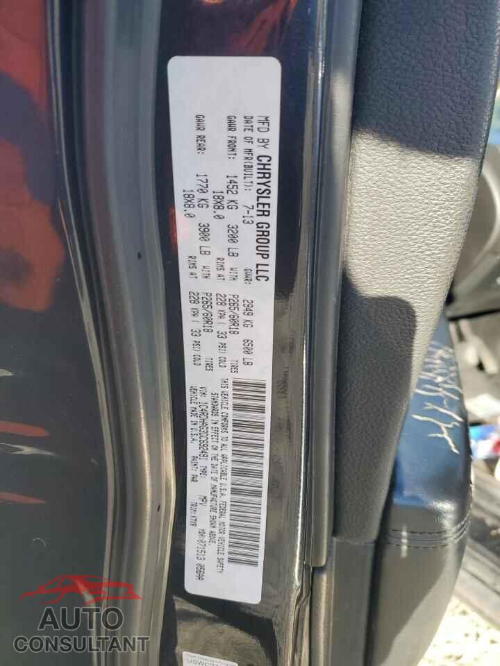 DODGE DURANGO 2013 - 1C4RDHAG3DC692491