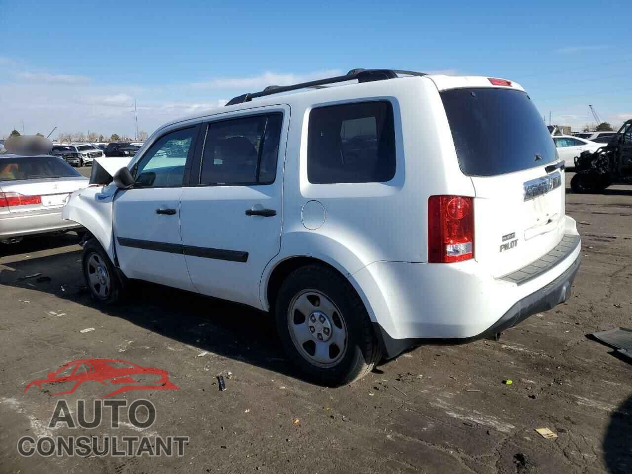 HONDA PILOT 2013 - 5FNYF3H23DB040699