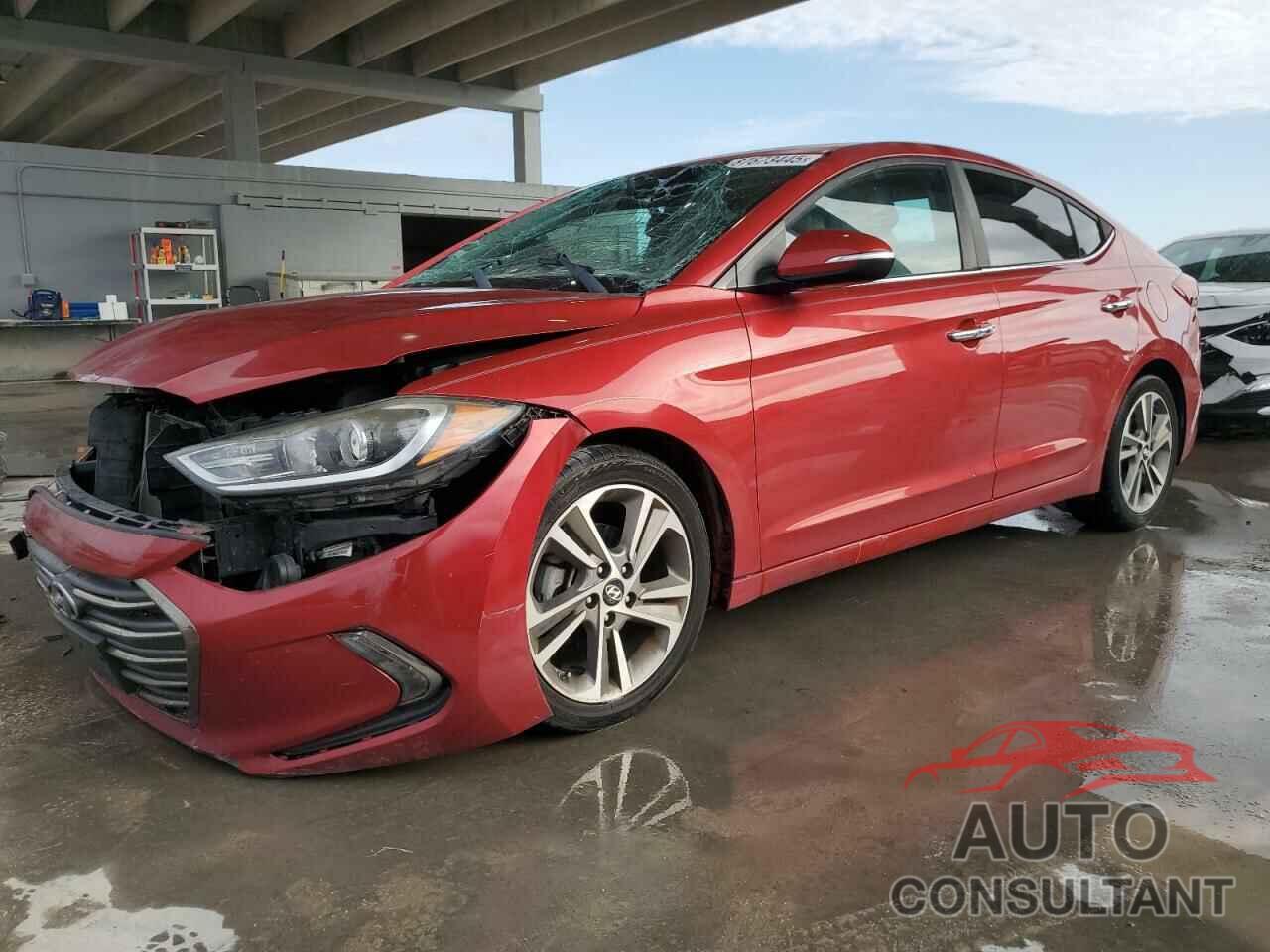 HYUNDAI ELANTRA 2017 - 5NPD84LF7HH058154