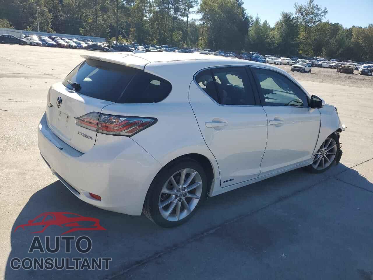 LEXUS CT 200 2012 - JTHKD5BH5C2096843