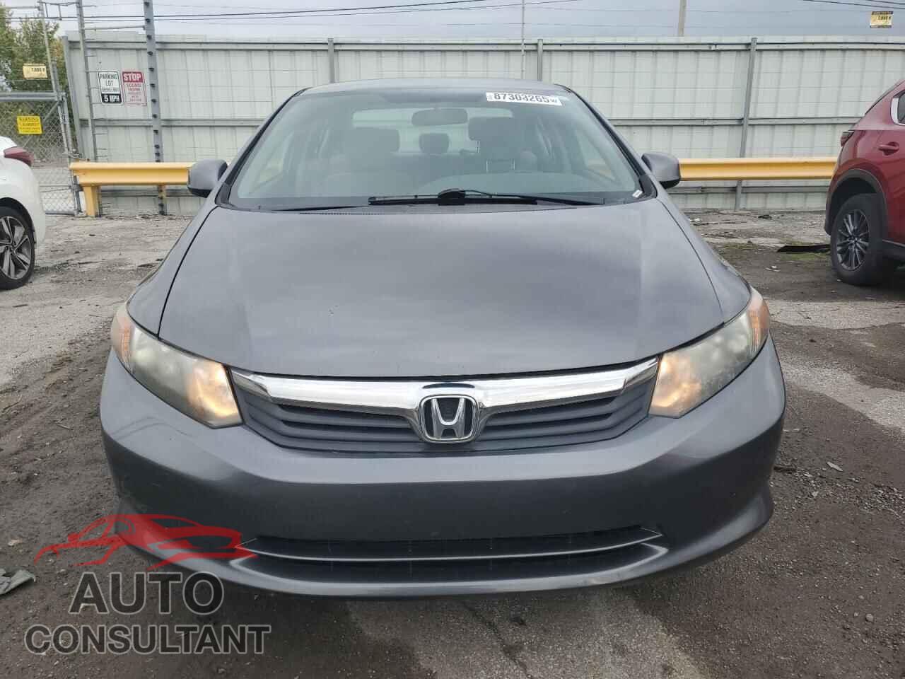 HONDA CIVIC 2012 - 19XFB2F52CE033547