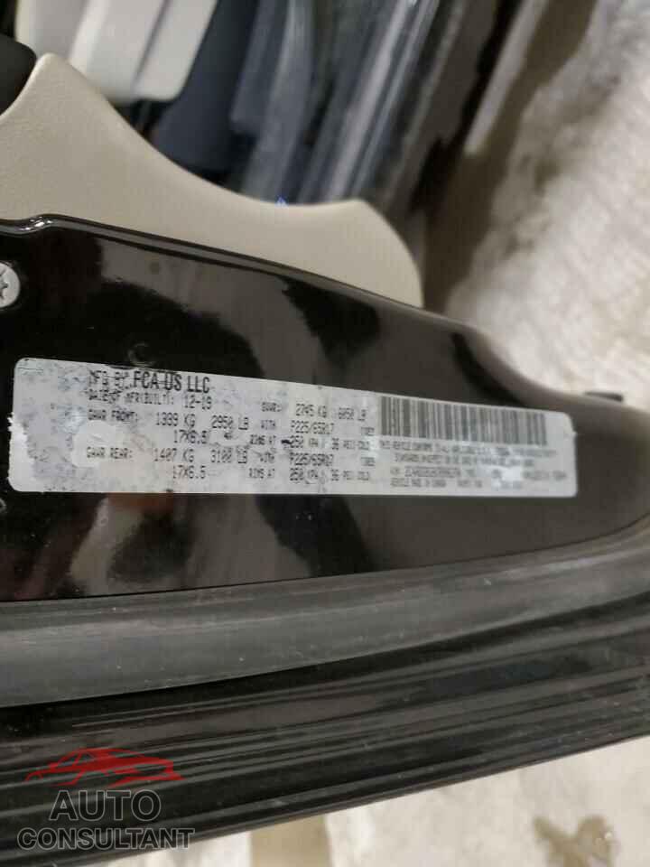 DODGE CARAVAN 2019 - 2C4RDGBG8KR806370
