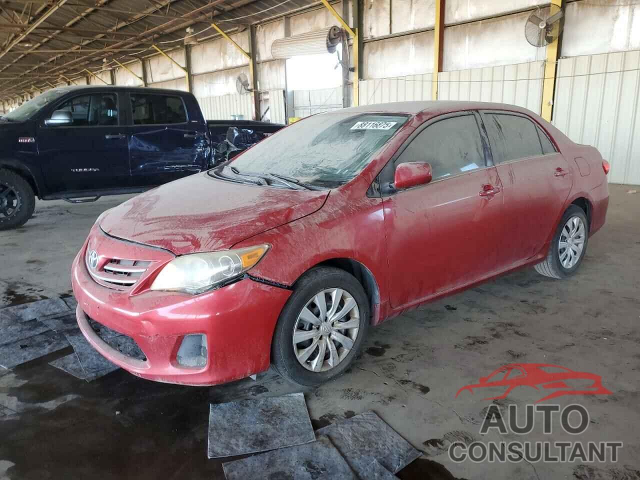 TOYOTA COROLLA 2013 - 5YFBU4EE5DP102222